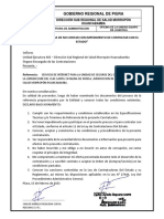 D.J. de No Contar Con Impedimento de Contratar Con El Estado 2023 PDF