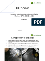 CH7-pillar: Inspection and Grinding Instructions of CH7 Pillar Machines 1270E #001601... 1694. 23.4.2010