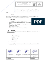 Procedimiento pruebas alcoholemia