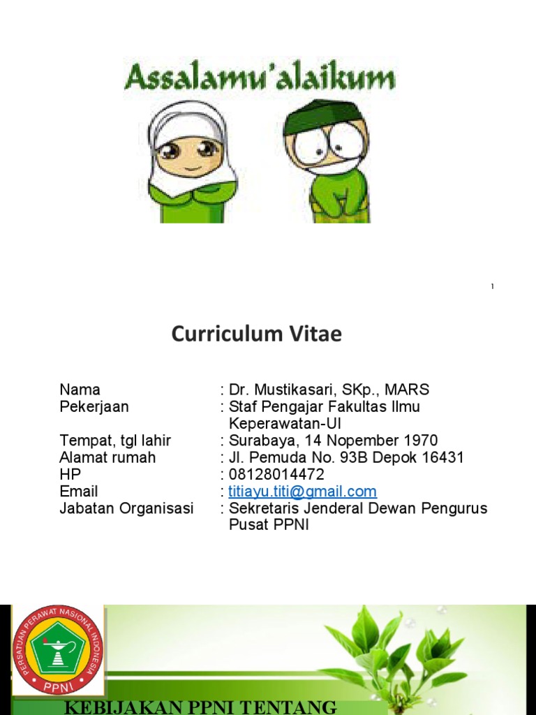 Materi Dr Mustikasari Skp Mars Pdf