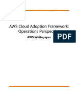 Aws Caf Operations Perspective