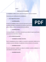 Clasificación de Las Contabilidades