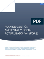 Plan de Gestion Ambiental y Social Especifico V4 2022