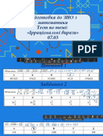 07.03 Ірраціональні вирази