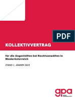 Kollektivvertrag2023 Rechtsanwaelte NOe PDF