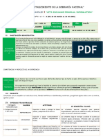 Experiencia 1 de Aprendizaje Eda 2022