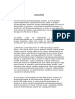 Conclusiones de Los Presidentes de 1850-2023 PDF