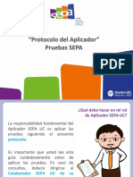 Presentación Protocolo Aplicador SEPA PDF