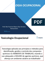 Toxicologia ocupacional - 2016
