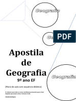 Apostila Geografia 9 Ano 3 Bimestre Corrigida PDF