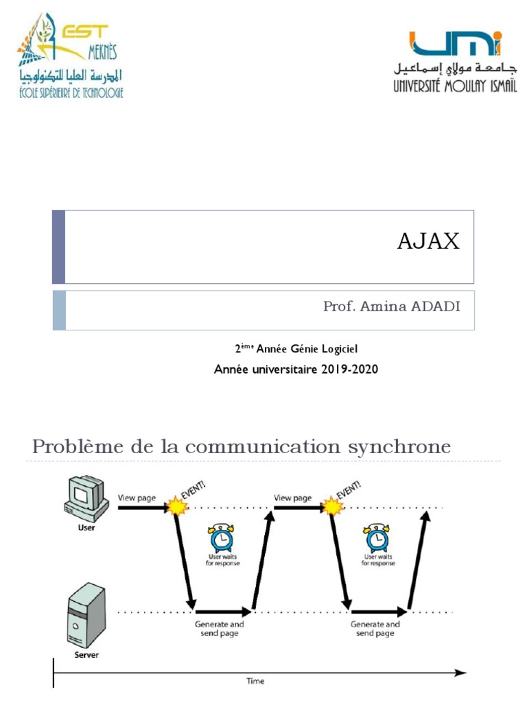 Introduction à AJAX et JSON | PDF | Ajax (Programmation) | JavaScript