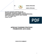 African Tourism Strategic Framework 2019-2028 Executive Summary PDF