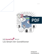 LG HomeChat Air Conditioner Manual