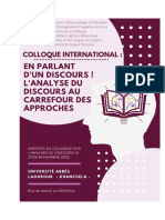 Programme Du Colloque