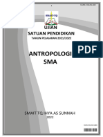 Soal UASBN Antropologi