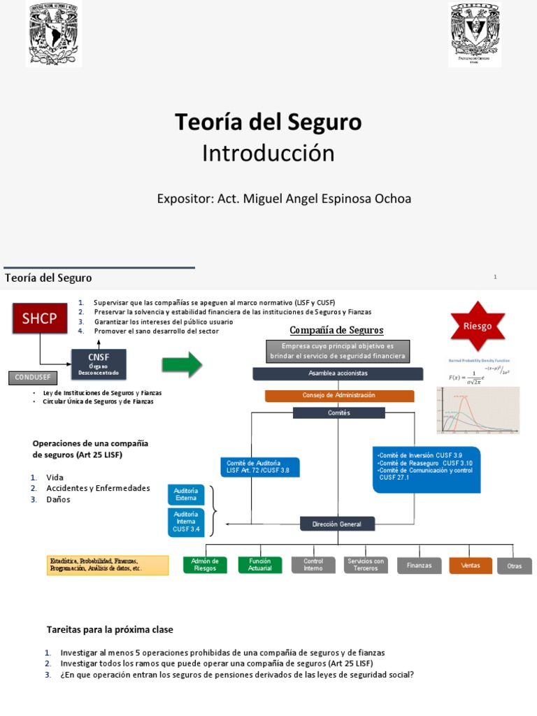 Apuntes Teoría Del Seguro PDF | PDF | Seguro | Riesgo