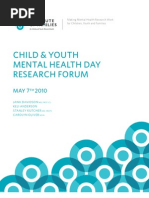 Child & Youth Mental Health Day Research Forum