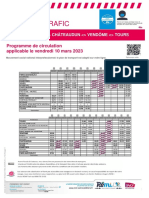 Info Trafic Tours-PAZ - Vendôme-Voves-Chartres (Paris) Du 10-03-2023