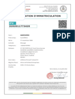 Attestation IFU MADOUGOU PDF