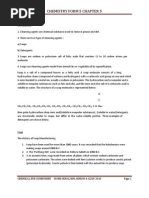 Chemistry Form 5 Chapter 5 Chemical For Consumers