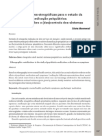 Efeitos da medicação psiquiátrica no controle de sintomas