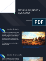 Batalla de Junín y Ayacucho
