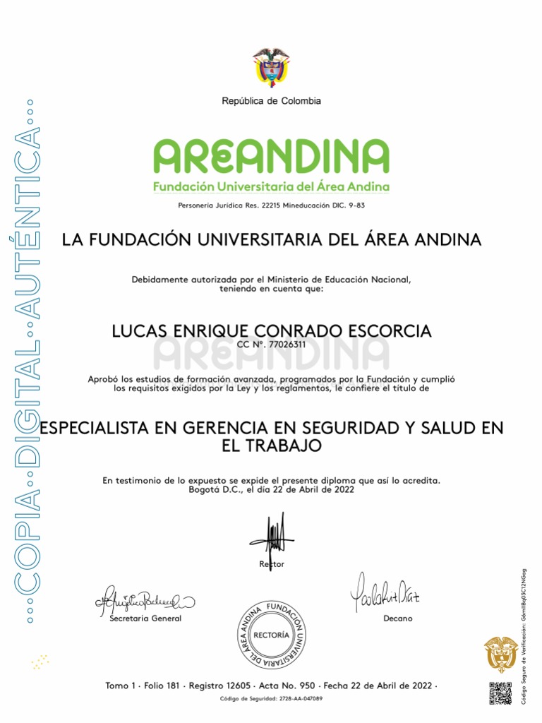 Diploma Especializacion Pdf Pdf