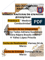 Práctica 1 - Mediciones de Conductividad - Equipo 1 PDF