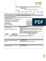 Anexo Técnico para Sector Social y Privado