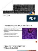 Destino y Tipos de Tratamientos Termoquímicos