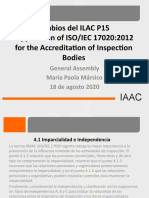 2.6 Presentation ILAC P 15