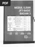 Latihan Soal JFT Basic A2 Reading | PDF