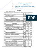 Mantenimiento vehículos pro forma Ministerio Defensa