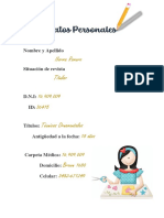 Datos Personales MAMA