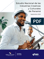 Estudio Industrias Creativas Panamá PDF