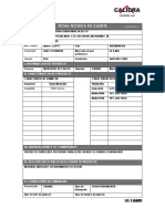 Ficha técnica de cliente Hydrocontrol Industrial SA de CV