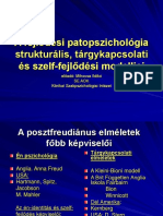 A Fejlődési Patopszichológia Strukurálistárgykapcsolati És Szelf Fejlődési Modelljei PDF