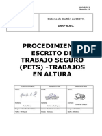 Sst-P-012-Pets Trabajo Altura