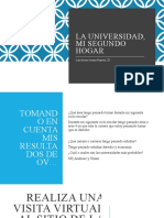 Proyecto La Universidad, Mi Segundo Hogar 2022 Luis Arturo