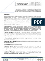 HSEQ-P-02 Procedimiento Gesti N Del Cambio. 01-05-2020 VR N 008