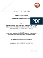 TFG Defensores de Derechos Humanos PDF