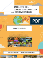 Impacto Del Calentamiento Global en La Biodiversidad