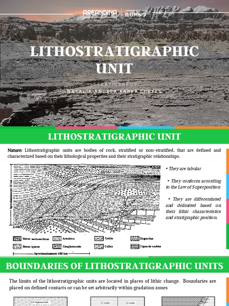 Unidades Litoestratigraficas PDF | PDF