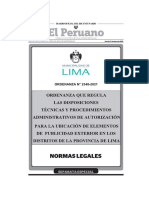 ORDENANZA #2348-2021 - Norma Legal Diario Oficial El Peruano
