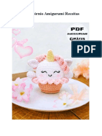 Bolinho Unicornio Amigurumi Receitas Gratis PDF