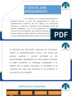 Ley 1014 de Emprendimiento PDF