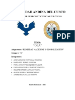 OEA Organización Estados Americanos