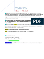 Actividades Ética: Alumno/a: Julieta Beltaco Año: 1ro A