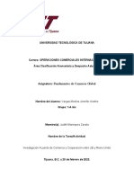 Investigación Acuerdo de Cooperación y Comercio