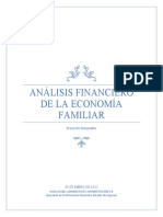 Análisis Financiero de La Economía Familiar